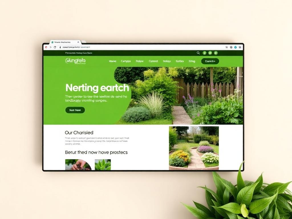 Landscaping Company website redesign